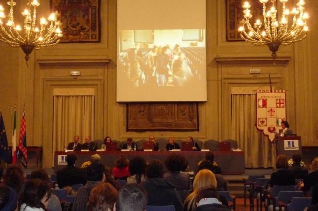 Picture of BRAU1 closing ceremony in Florence, Italy.